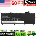 New 01AV430 Battery For Lenovo ThinkPad X1 Carbon 5th Gen 2017/6th Gen 2018 57Wh