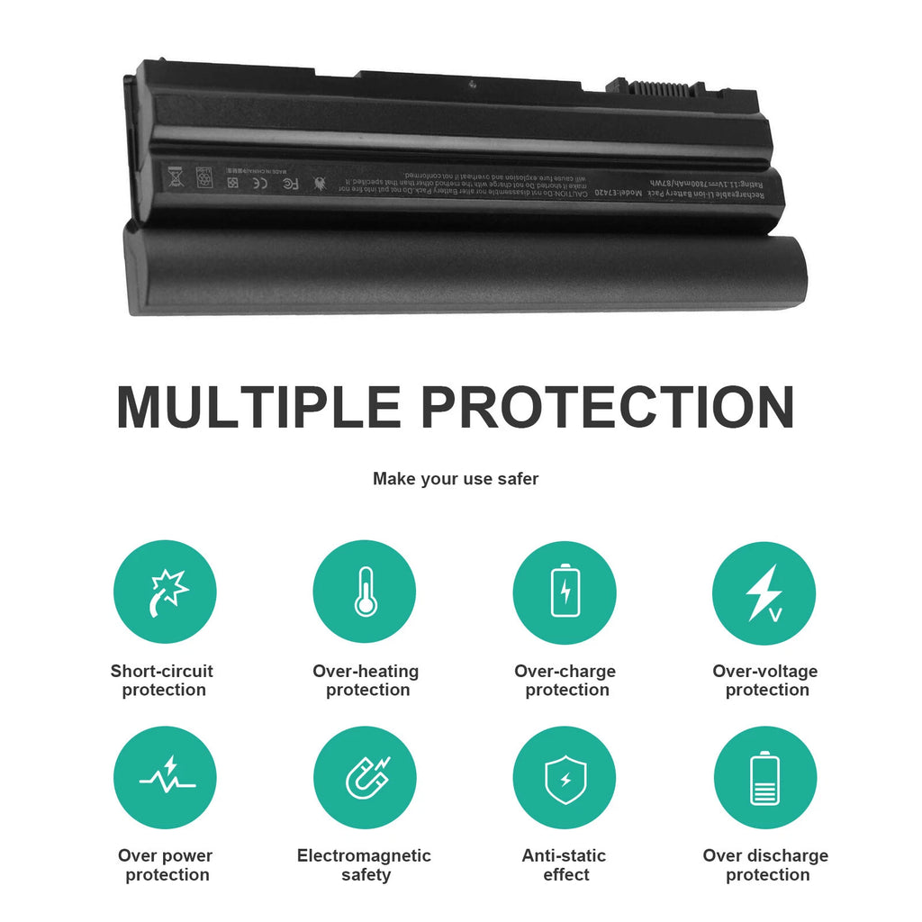 6/9 Cell Battery For Dell Latitude E6440 E5420 E6430 T54FJ M5Y0X E6420 E6520