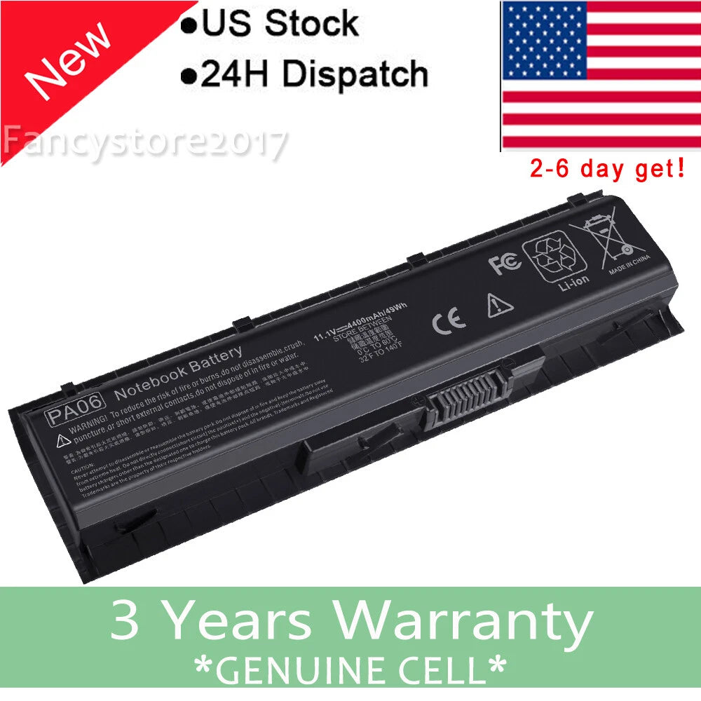 PA06 Battery For HP Omen 17-w000 17 Laptop HSTNN-DB7K 849911-850 849571-251