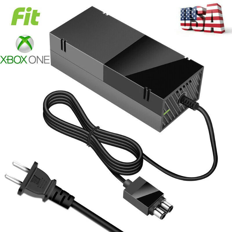 For XBOX ONE XBOX 360 slim Xbox One Console Brick Power Supply Charger Cord