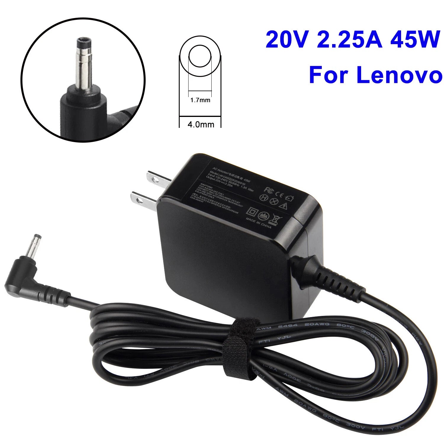 Charger Adapter for PA-1450-55LL Lenovo IdeaPad 710 510 310 Flex 4 11 14 15 45W