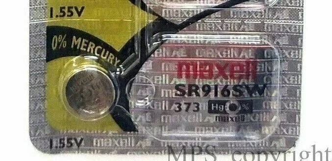 373 MAXELL WATCH BATTERIES SR916SW SR68 SB-AJ WA V373 D373 New Authorized Seller
