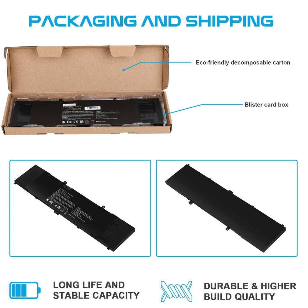B31N1535 LAPTOP battery for ASUS U4000U U4000UQ U310U UX310U U410U RX310U NEW