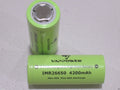 4 VAPPOWER IMR 26650 HIGH DRAIN 40A /60ARECHARGEABLE FLASHLIGHT BATTERY 3.7v