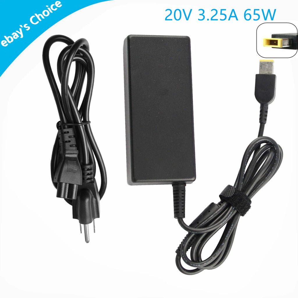 AC Power Supply Adapter 20V 65W Charger for Lenovo ThinkCentre M73 M93 M93p w/PC