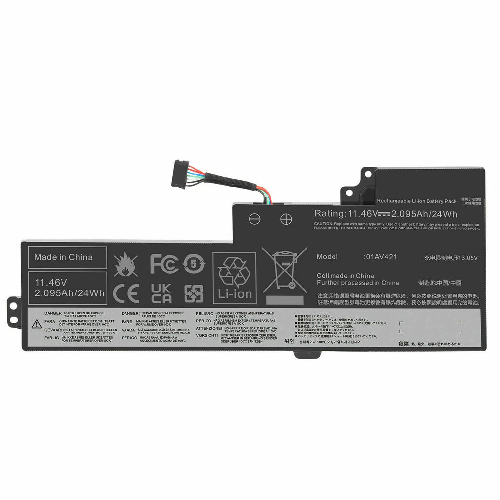 01AV421 Battery for Lenovo ThinkPad T470 T480 A475 A485 TP25 01AV421 01AV419