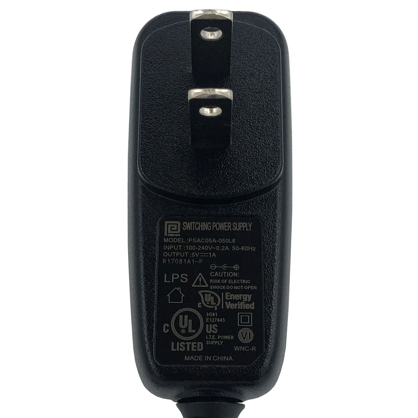 NEW Original Phihong PSAC05A-050L6 AC Power Adapter 5V 1A 3.0x1.1mm
