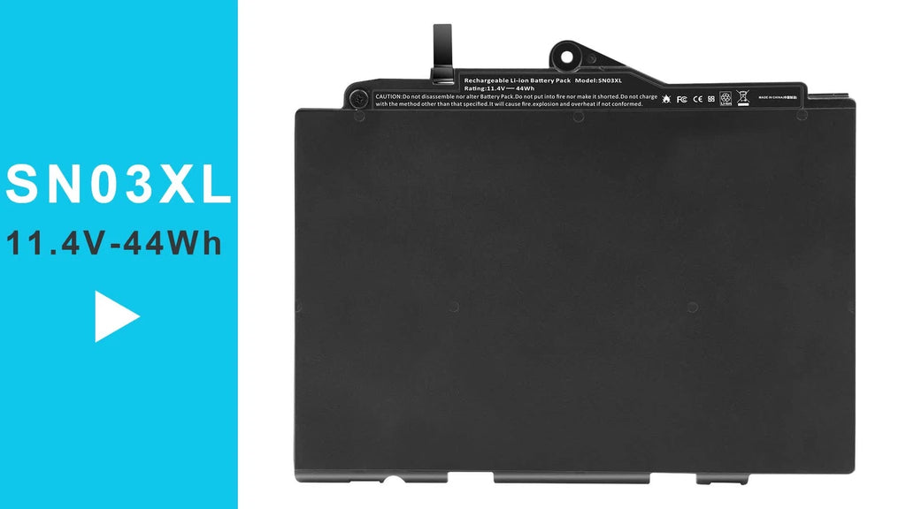 LOT 20 SN03XL BATTERY FOR HP EliteBook 820 G3 G4 725 G3 G4 800514-001 HSTNN-DB6V