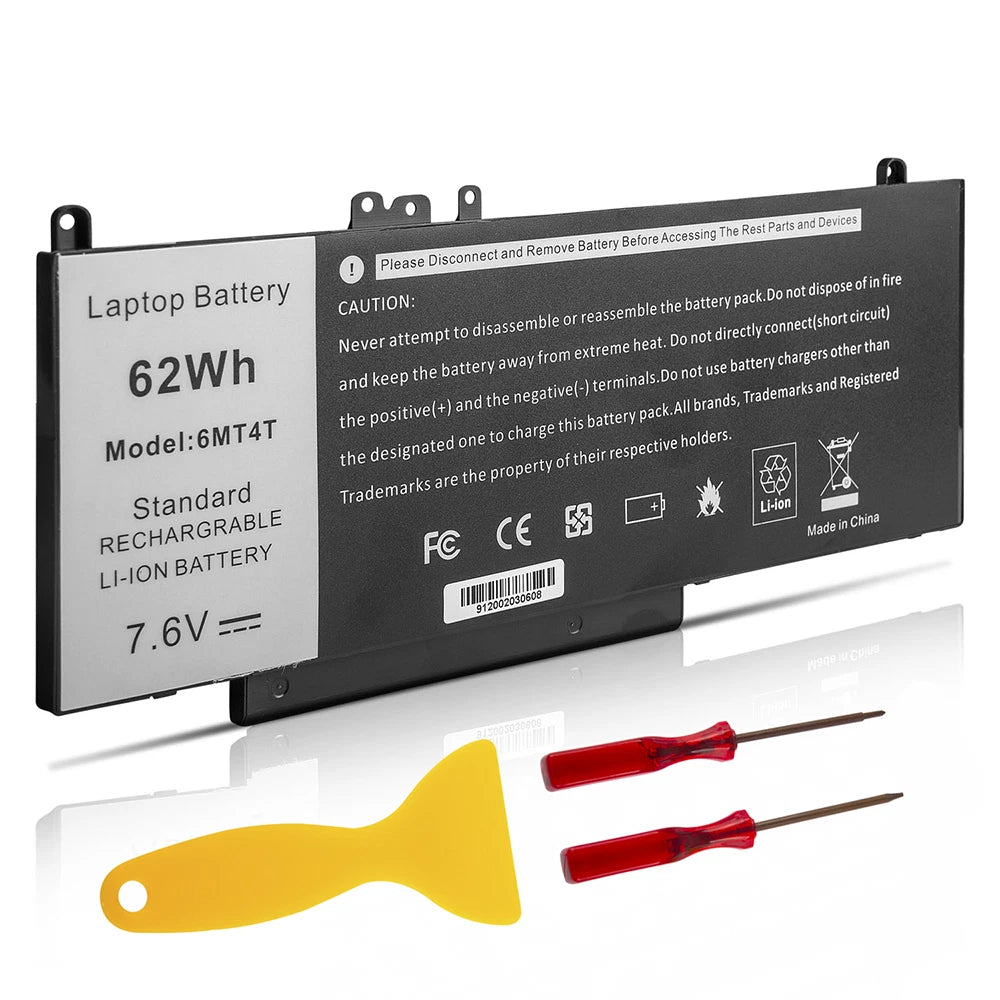 6MT4T?NGGX5 Battery For Dell Latitude E5270 E5470 E5570 Precision 15 3510 M3510