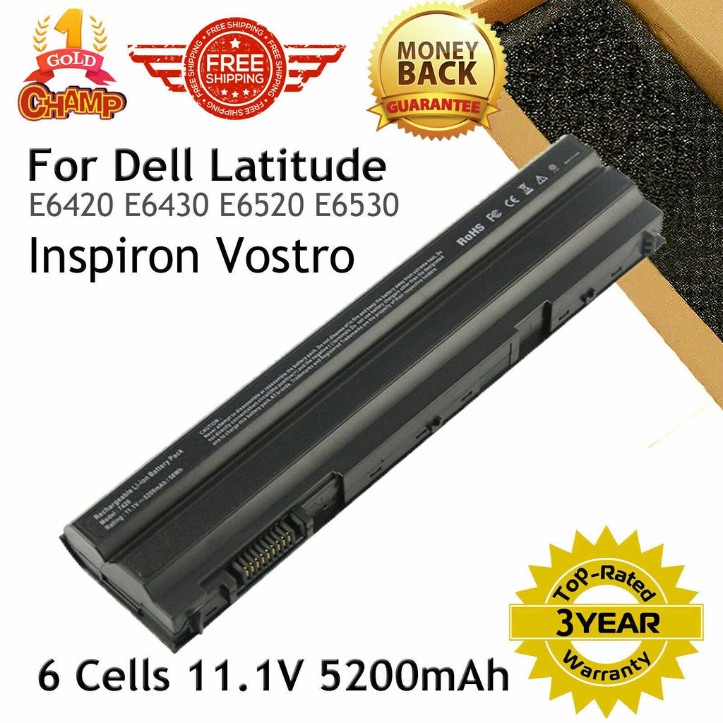 Laptop Battery For Dell Latitude E6420 E6430 E6520 E6530 E5520 E5530 E5430 T54FJ
