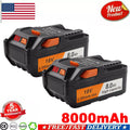 for Ridgid R840085 8.0Ah Lithium Battery 18Volt R840087 AC840087 Power Tools USA