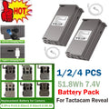 ??1/2/4Pc Replace Battery For Tactacam Reveal Trail Camera X Gen 2.0,3.0,X,X Pro