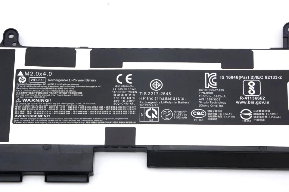 Genuine WP03XL Battery For HP EliteBook 830 835 840 845 G9 1040 HSTNN-LB8W 38Wh
