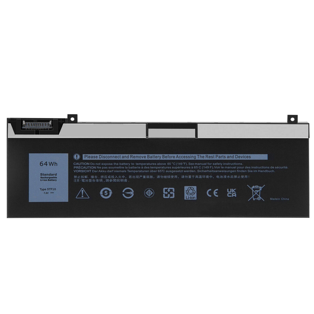 5TF10 Battery For Dell Precision 7530 7540 7730 7740 RY3F9 NYFJH GHXKY 64Wh FAST