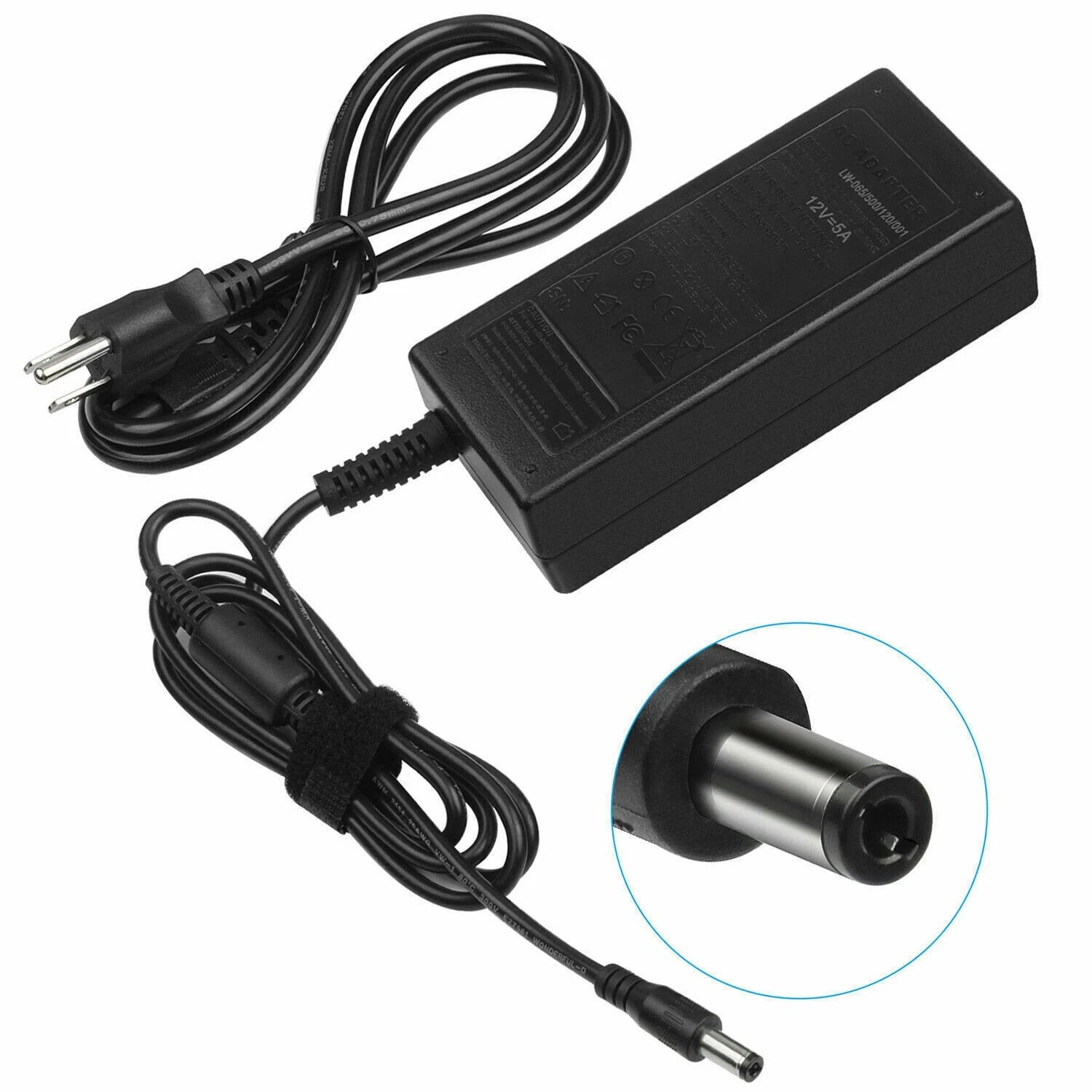 12V AC/DC Adapter Compatible with Synology DS223j DS223 DS225+ DS224+ DS220j