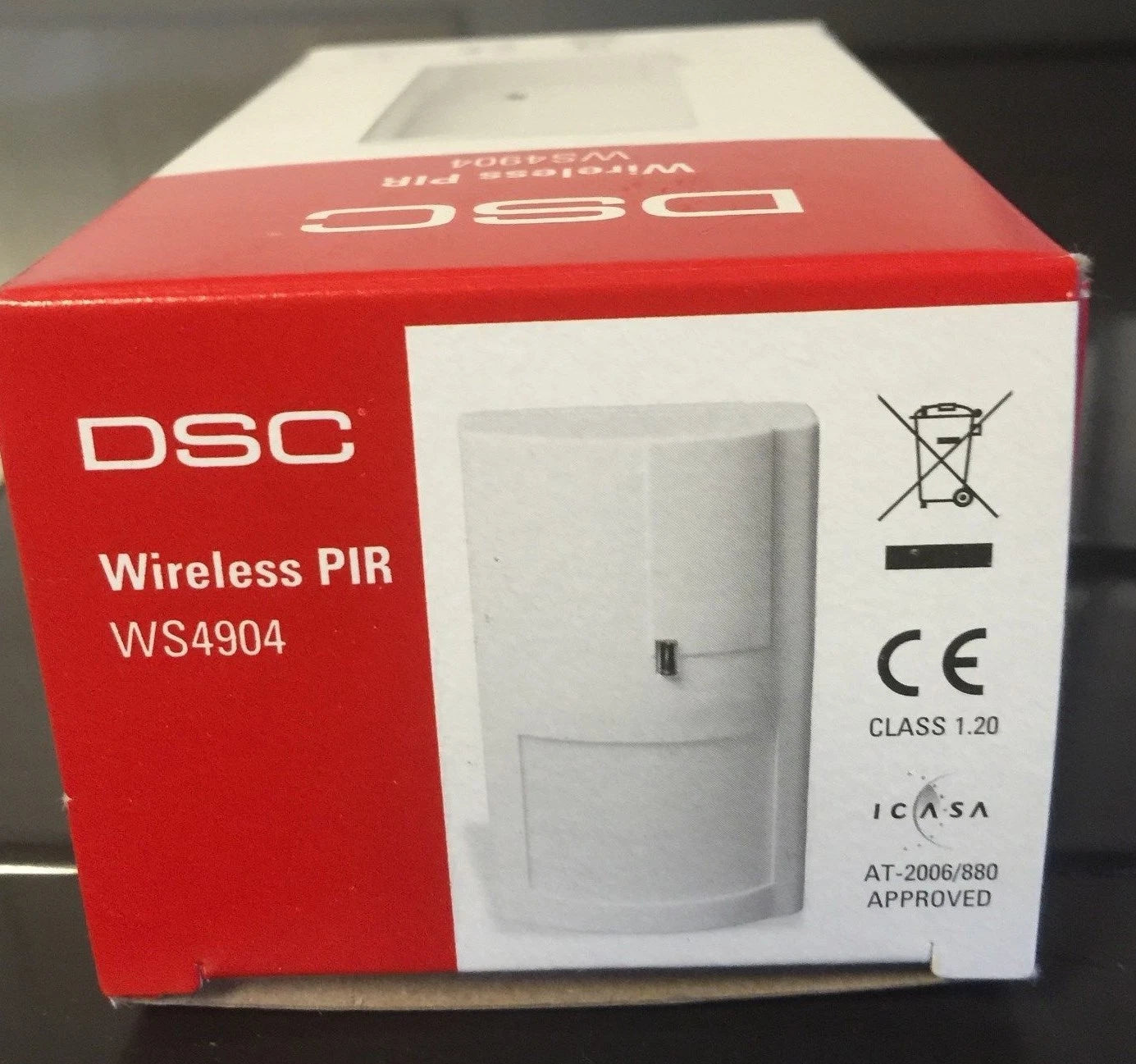 Brand New DSC WS4904P Wireless Pet Immune PIR Motion Sensor, w/ Battery, WS4904