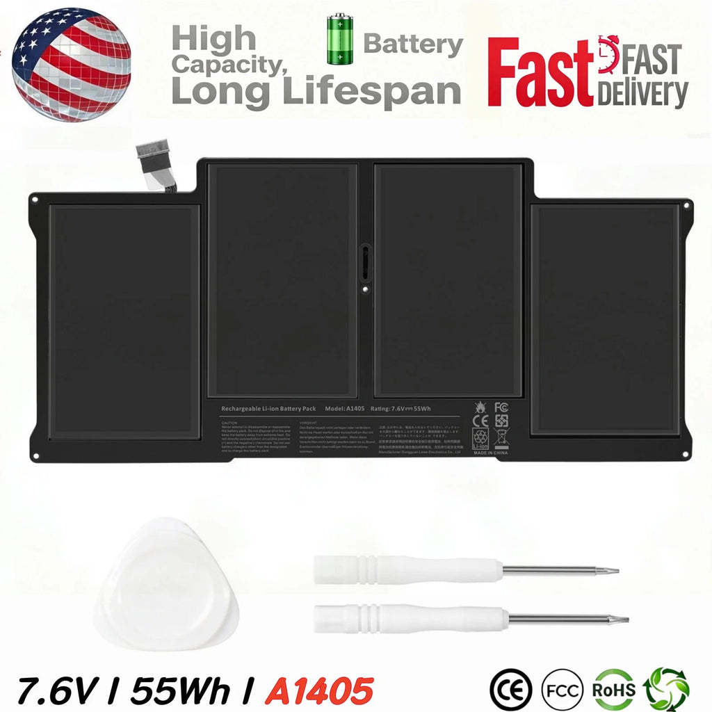 A1466 Battery for Apple MacBook Air 13" Mid 2012 2013 Early 2014 /15 A1405 A1496