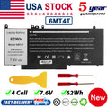 6MT4T Battery For Dell Latitude E5470 E5570 79VRK 7V69Y TXF9M 62Wh 7.6V US
