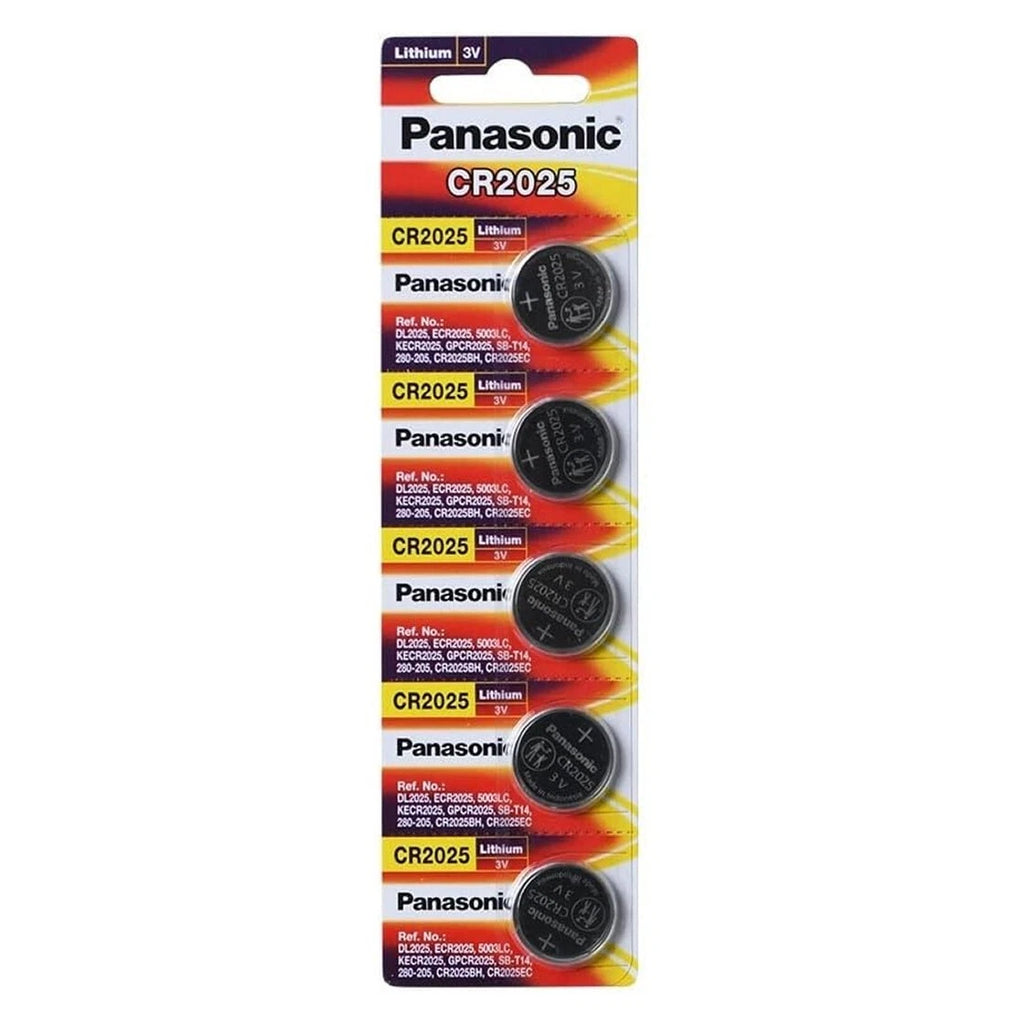 LOT 2-5-10NEW Panasonic 3V LITHIUM BATTERY CR2025 2025 BR2025 DL2025 Button Cell