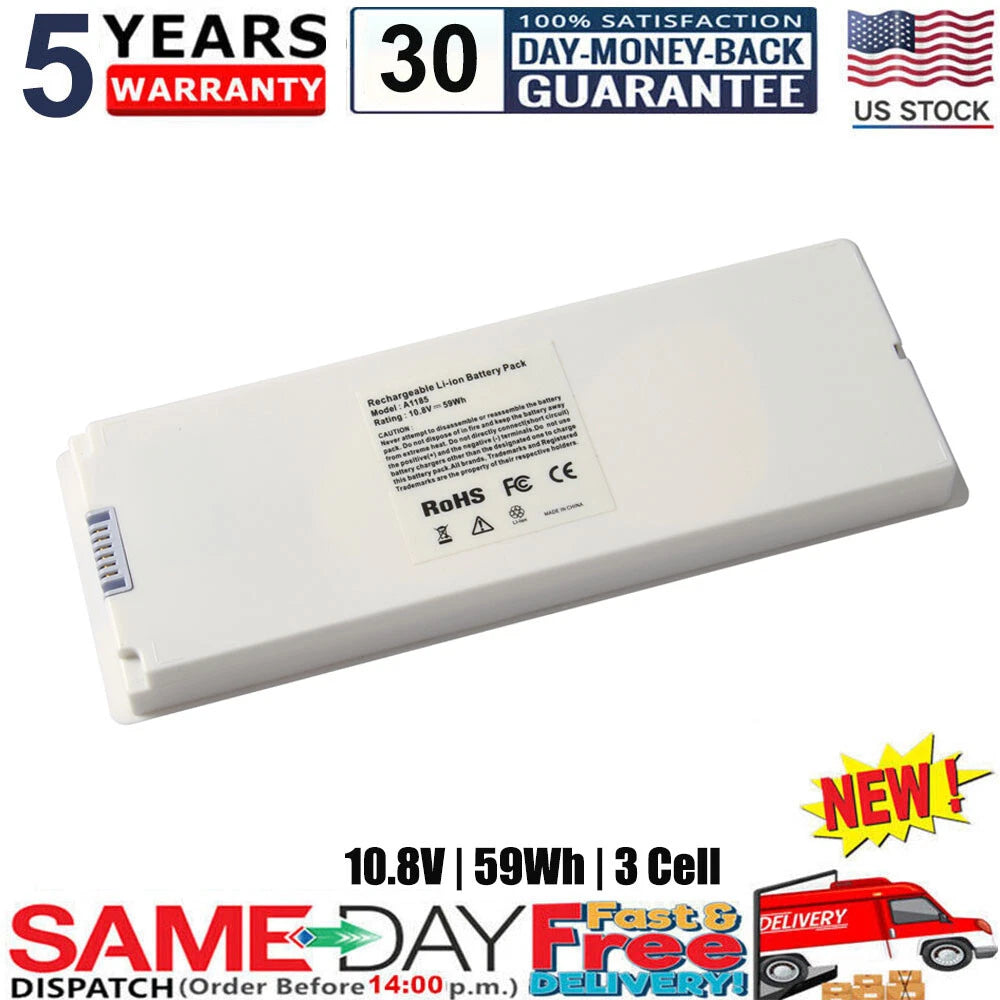 A1185 A1181 Battery For Apple MacBook 13 Inch (2006 2007 2008 2009) MA566 MA561