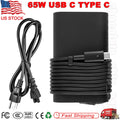 65W Laptop USB C Charger for Dell Inspiron 14/16/7620/2in1/XPS 12 13 LA65NM190