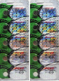 10 Pcs Maxell Silver Oxide 397 SR726SW Batteries