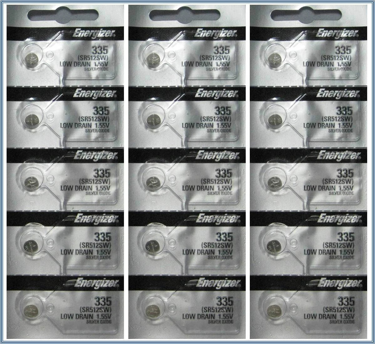 335 Battery Replacement Watch Battery Equivalent Energizer x 15