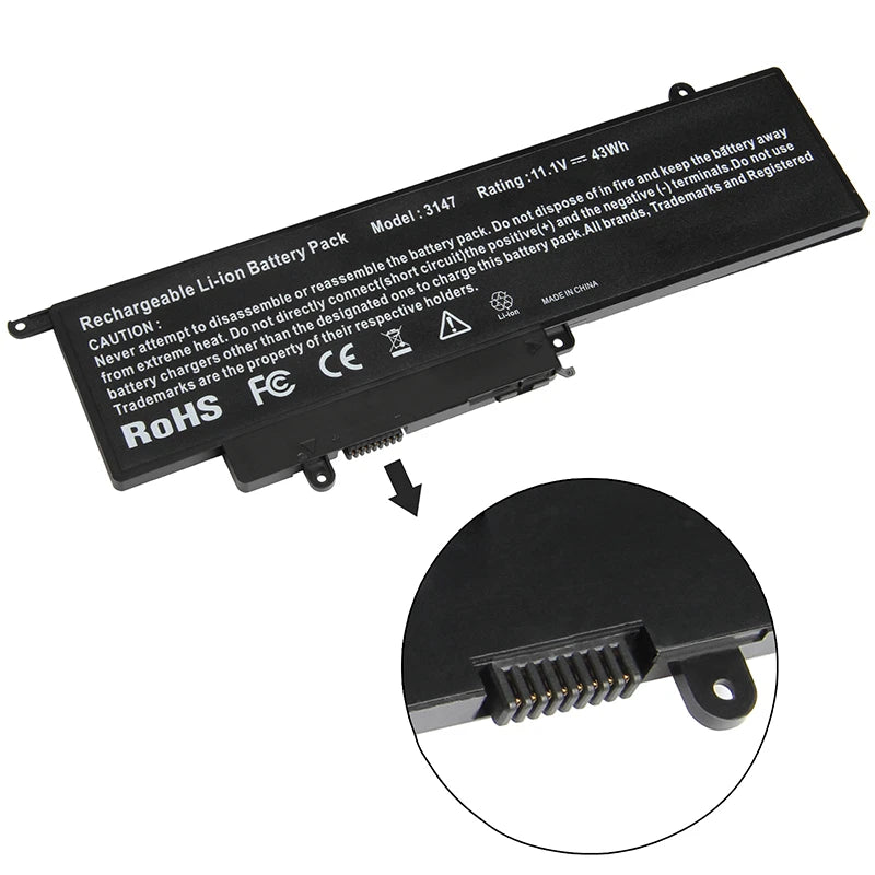 ?GK5KY Battery for Dell Inspiron 11 3147 3148 3152 13 7353 7352 7347 7348 7359