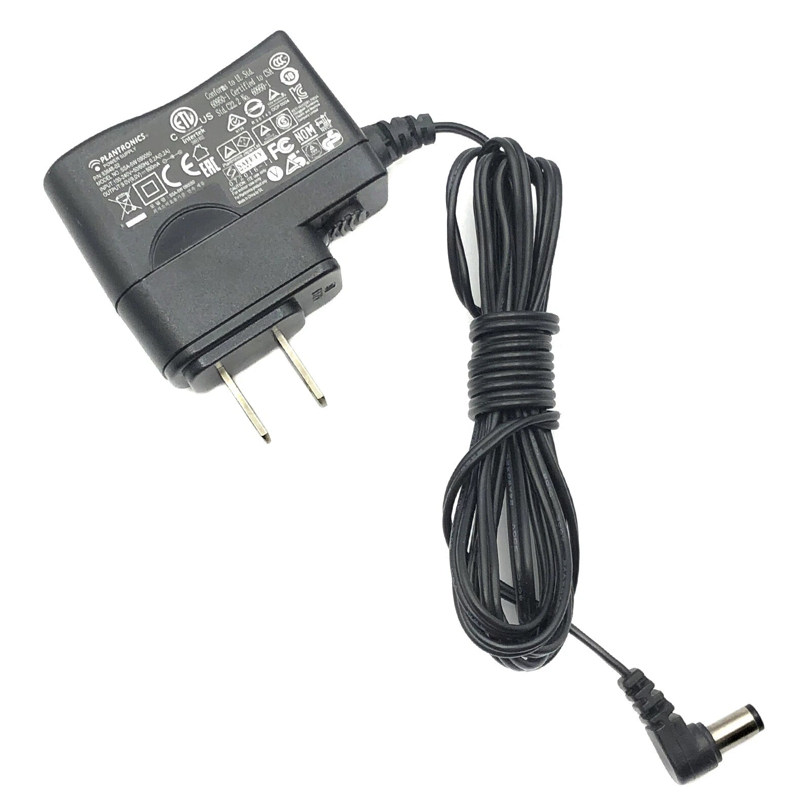 NEW AC Adapter for Plantronics Savi W8200T W8200B Wireless Headset Charger OEM