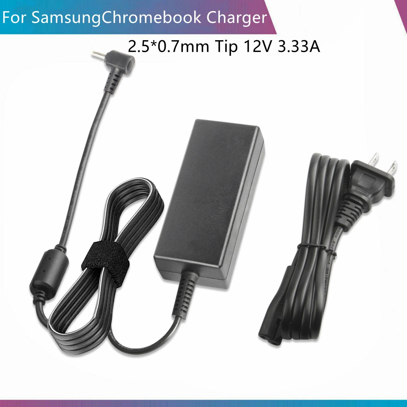 Charger for Samsung Chromebook 2 3 XE501C13-K01US XE501C13-K02US Laptop Adapter