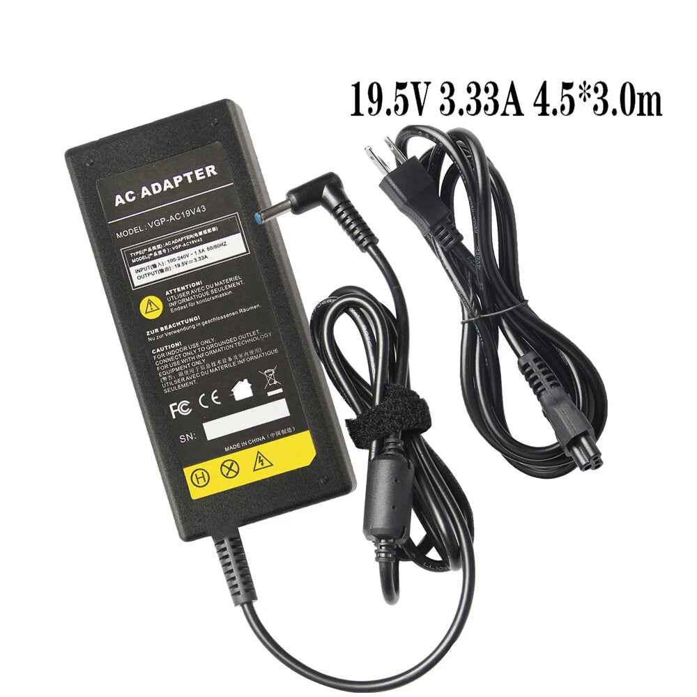 65W Laptop AC Adapter Charger for HP Chromebook 11 G3, 11 G4, 14 G1, 14 G4