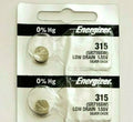 ENERGIZER 315 SR716SW (2 piece) WATCH BATTERIES NEW SEALED Authorize Seller