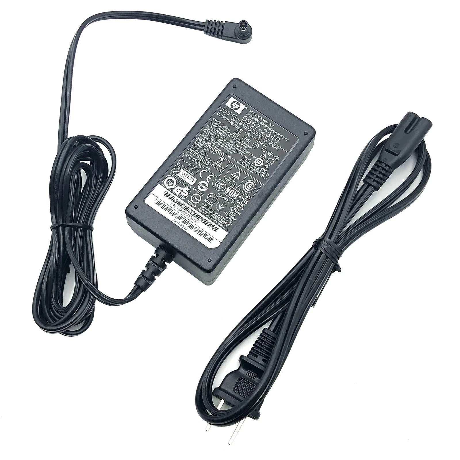 NEW Original HP AC Adapter 12V 1.25A 15W 0957-2481 Model 0957-2340 Power Supply