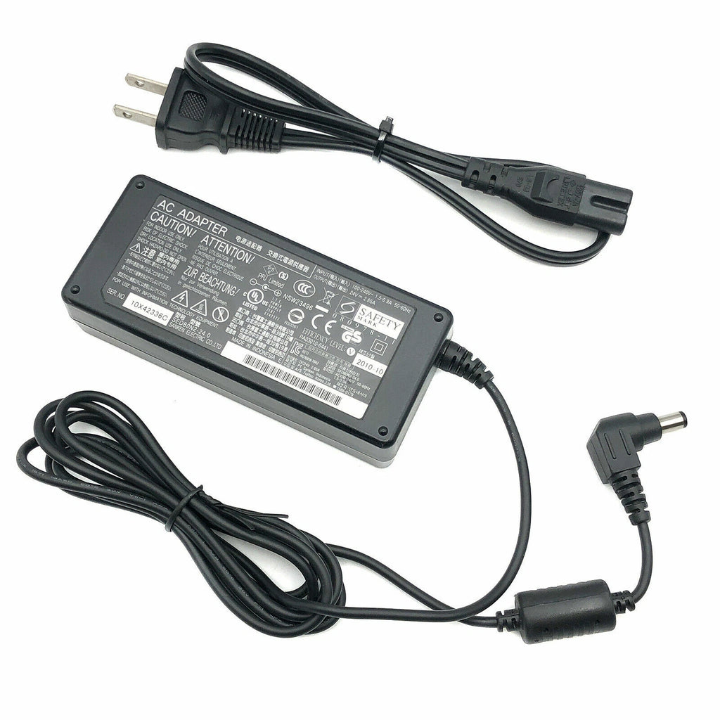NEW Original Fujitsu 24V AC Adapter for Scanner fi-7160 fi-7180 fi-7260 fi-7280