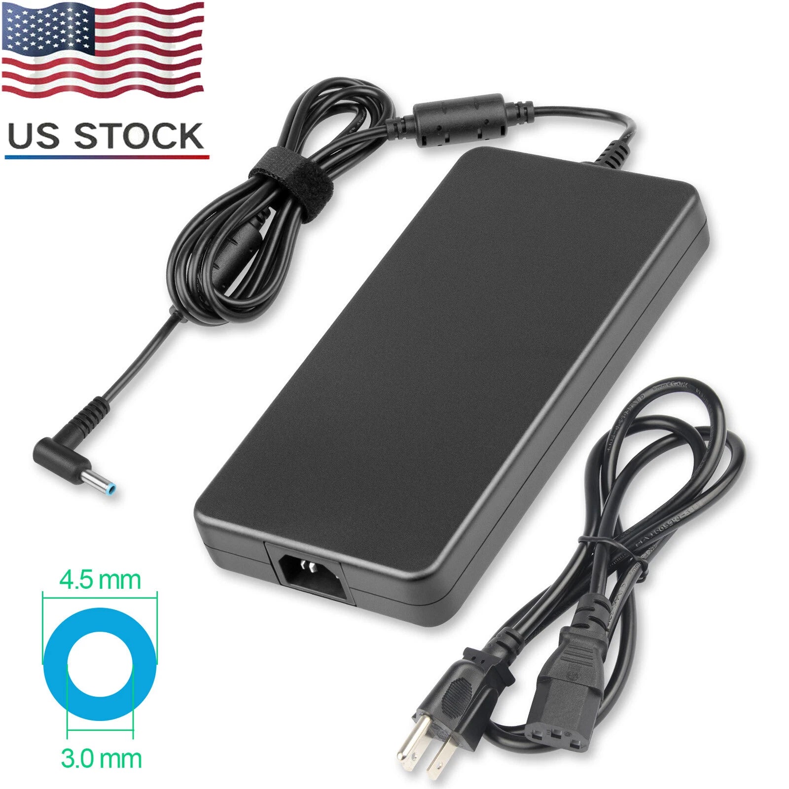 200W AC Adapter for HP OMEN 15" 17" 15-ce198wm 15-CE001LA ZBook 17 G5 Blue Tip