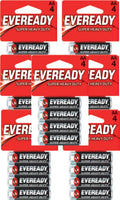 28 Eveready Heavy Duty Energizer AA Batteries (7 x 4)