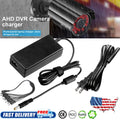 CCTV Security Camera AHD DVR Power Adapter AC to DC 8-Way Power Splitter Cable