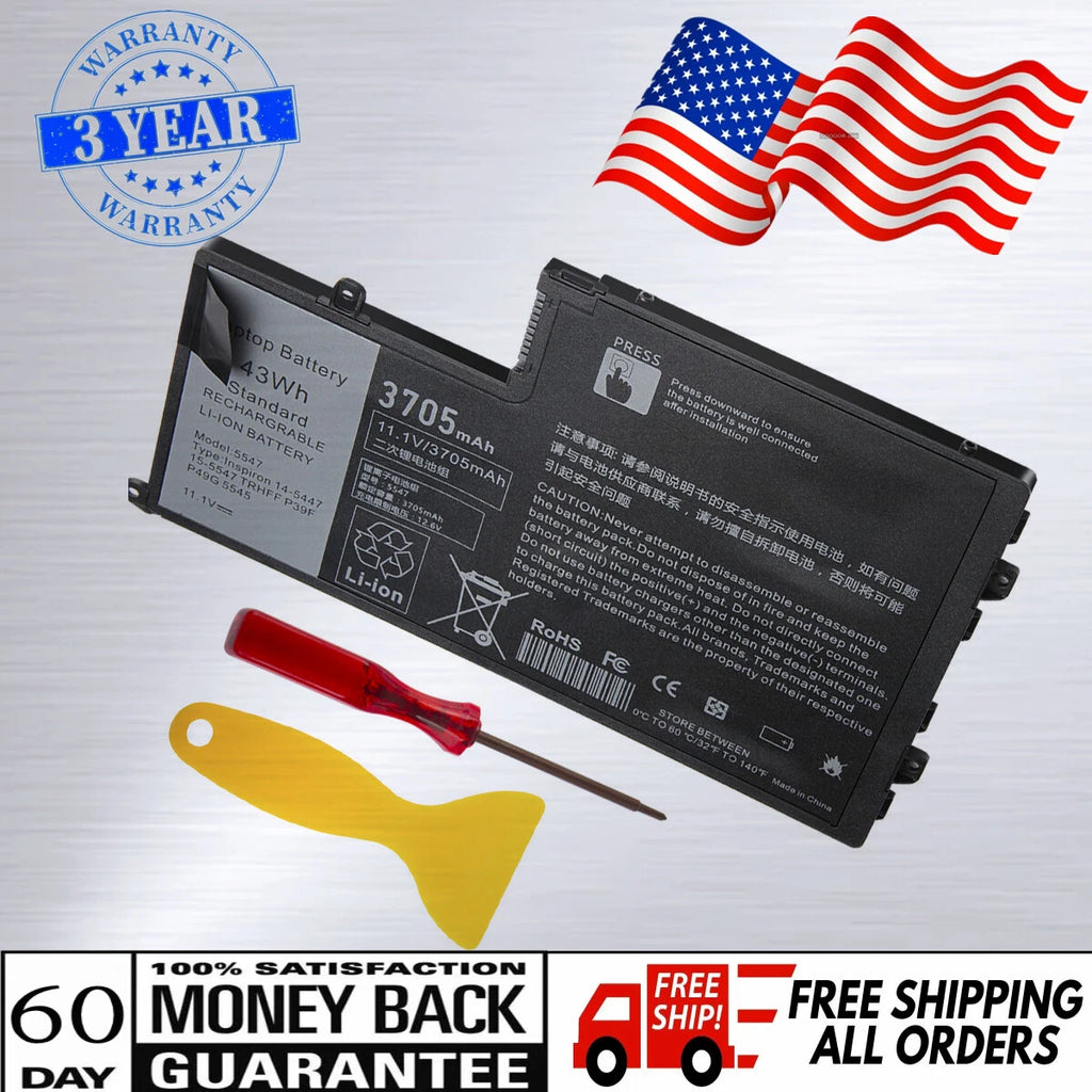 TRHFF BATTERY FOR DELL Inspiron 15-5547 5545 5548 N5447 Latitude 3450 3550