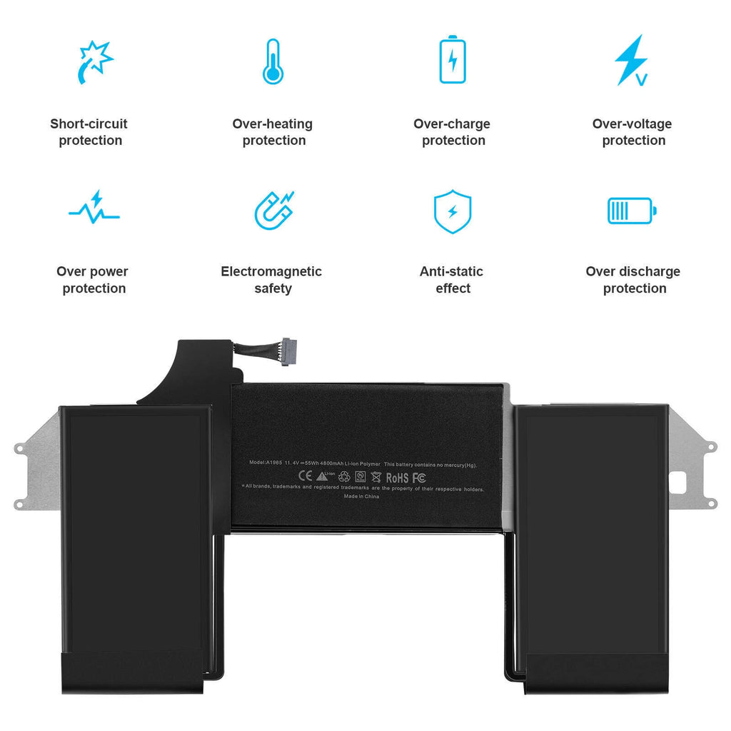 A1965 Battery for Apple Macbook Air 13 Inch 2018-2020 A1932 A2179 EMC 3184 3303