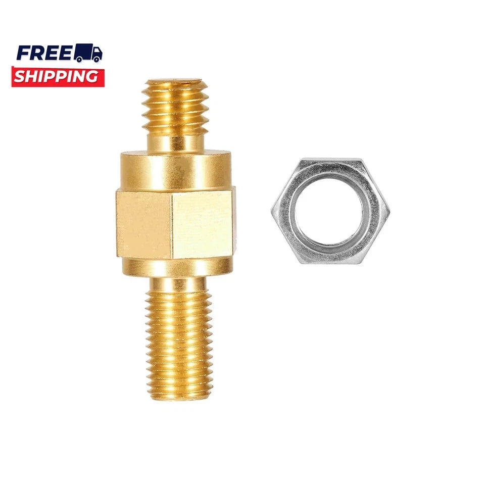 Long Stud Side Post Battery Terminal Bolt Compatible with GM and Other Accessori
