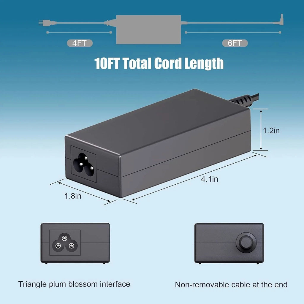 19.5V Power Cord Charger for HP M27f M27fw M27fwa M27fd M27ha M27fe M24f M24fw