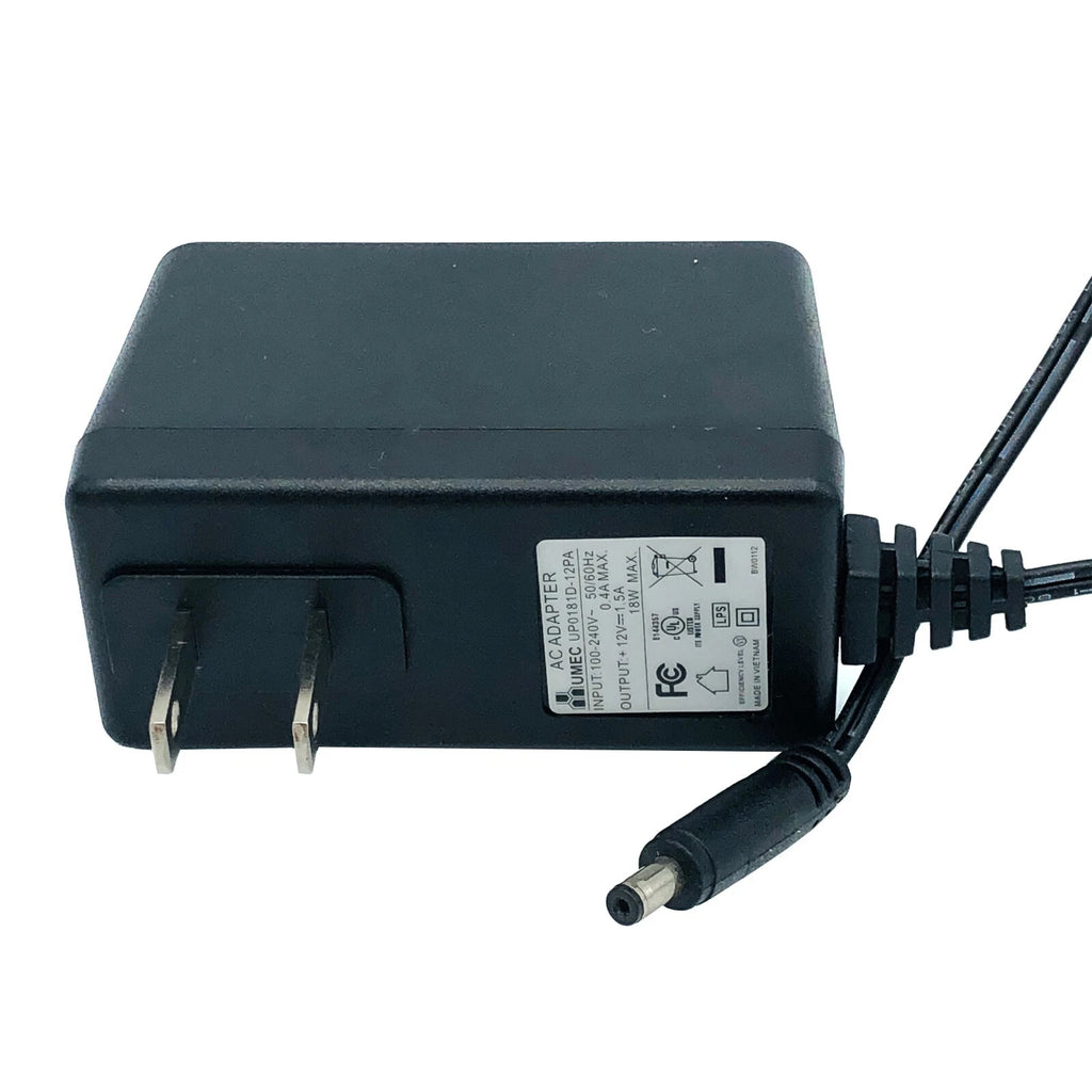 NEW Genuine Umec UP0181D-12PA 12V 1.5A 18W AC Adapter Power Supply OEM