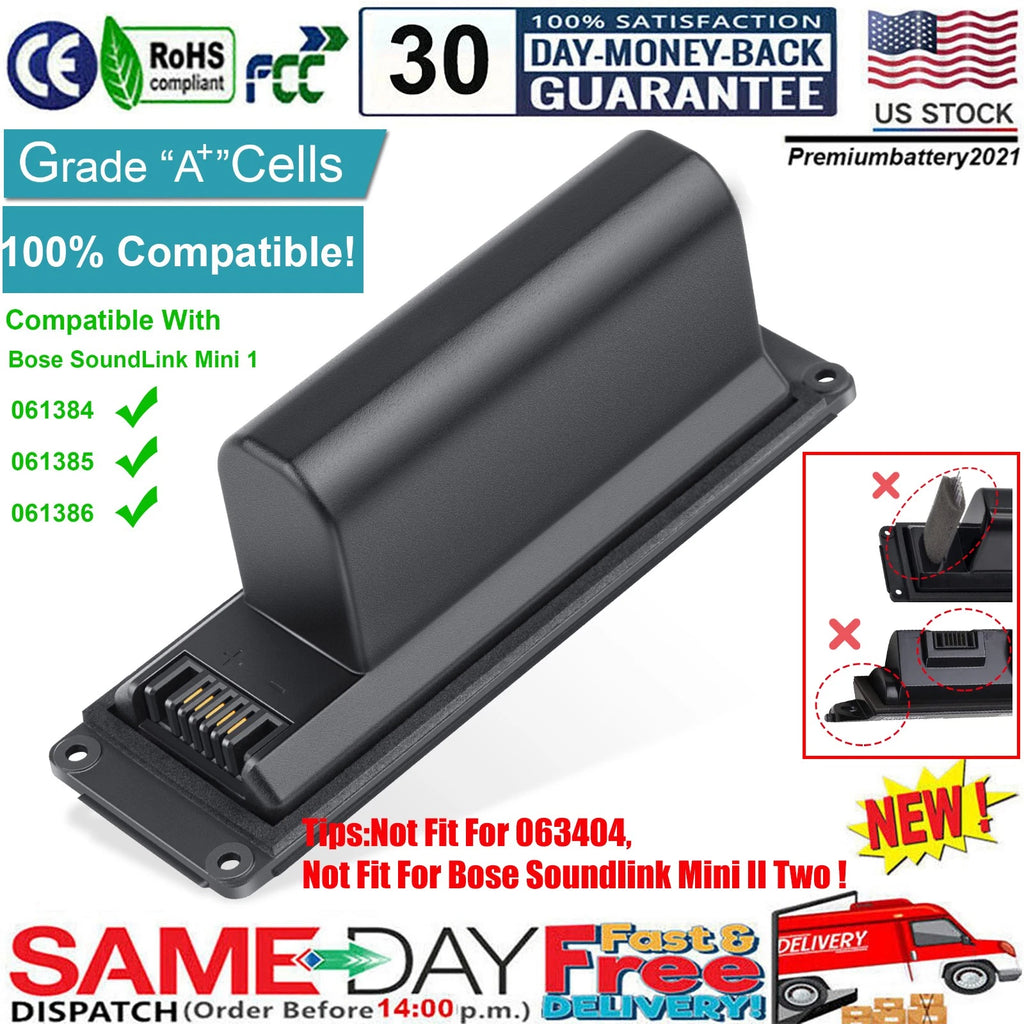 061384 Battery for Bose SOUNDLINK Mini I one Speaker 061386 063287 061385 Laptop