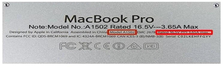85W AC Charger Power Supply Adapter for Apple MacBook Pro 13' 15' 17