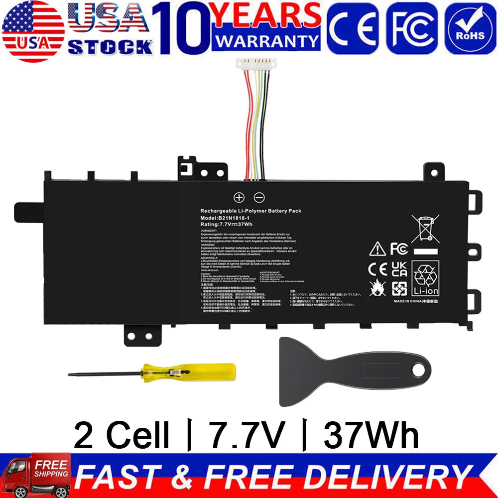 C21N1818-1 Battery for Asus VivoBook 15 F512FA F512DA-SH31 X512FA X512FB