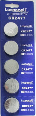 10 NEW LOOPACELL CR2477 3V LITHIUM BATTERIES CR 2477 BR2477 DL 2477 ECR2477