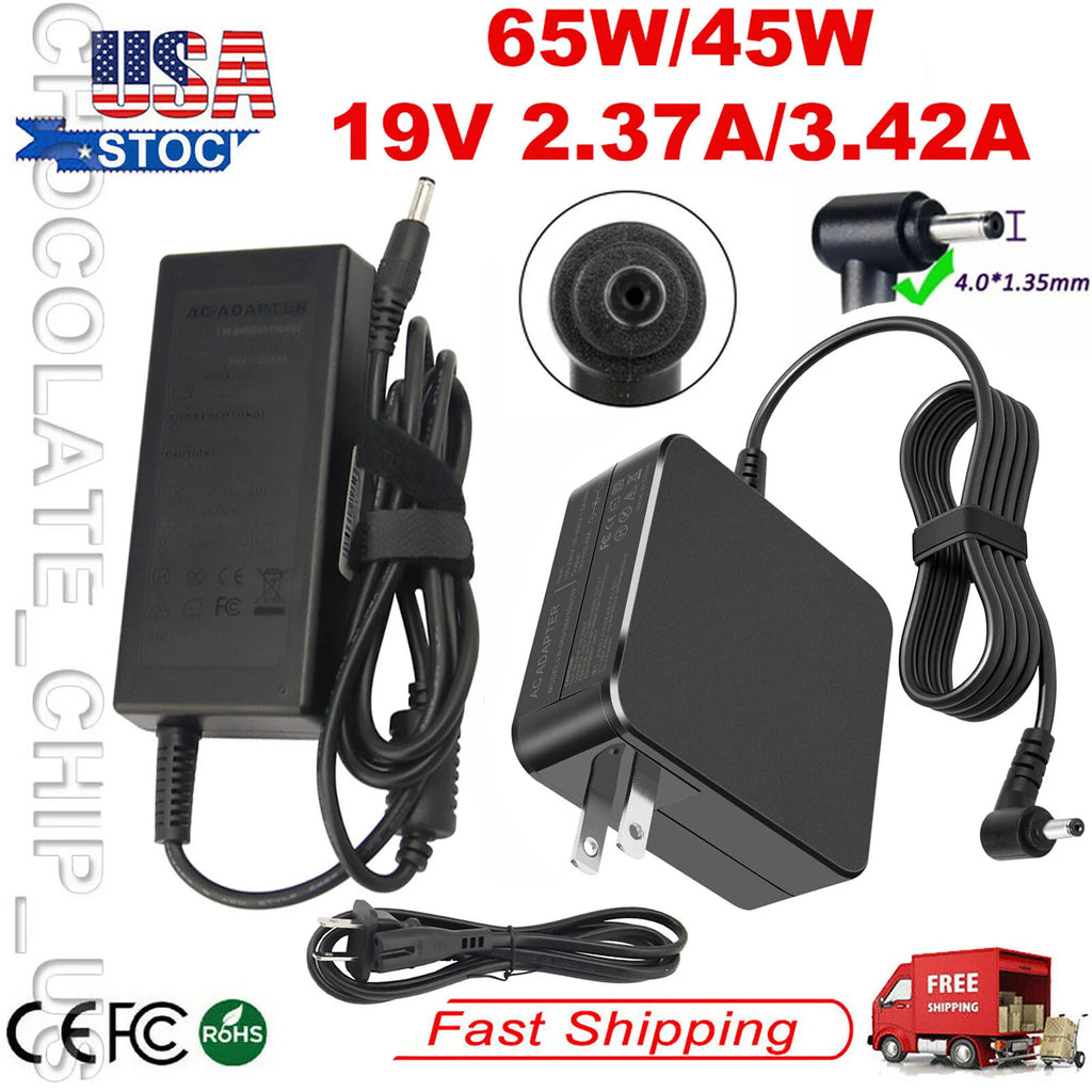 AC Adapter Charger For ASUS Q302 Q304 E410MA E410M E210M E210E510 E406M E410M