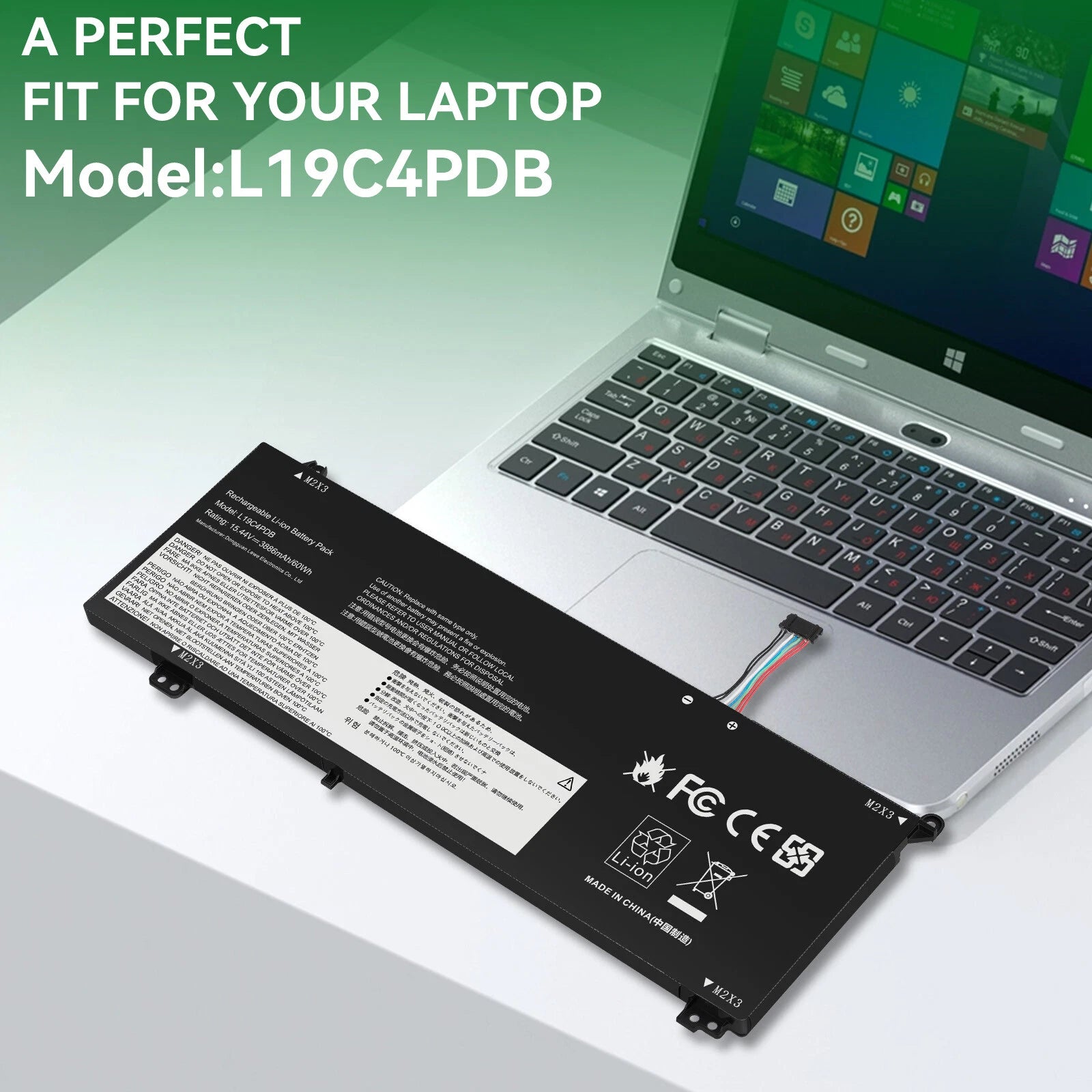 L19C4PDB L20M4PDB Battery For Lenovo ThinkBook 14s Yoga ITL-20WE Series L19M4PDB
