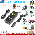 AC 110V 240V to DC 12V 10A Power Converter Car Cigarette Lighter Socket Adapter