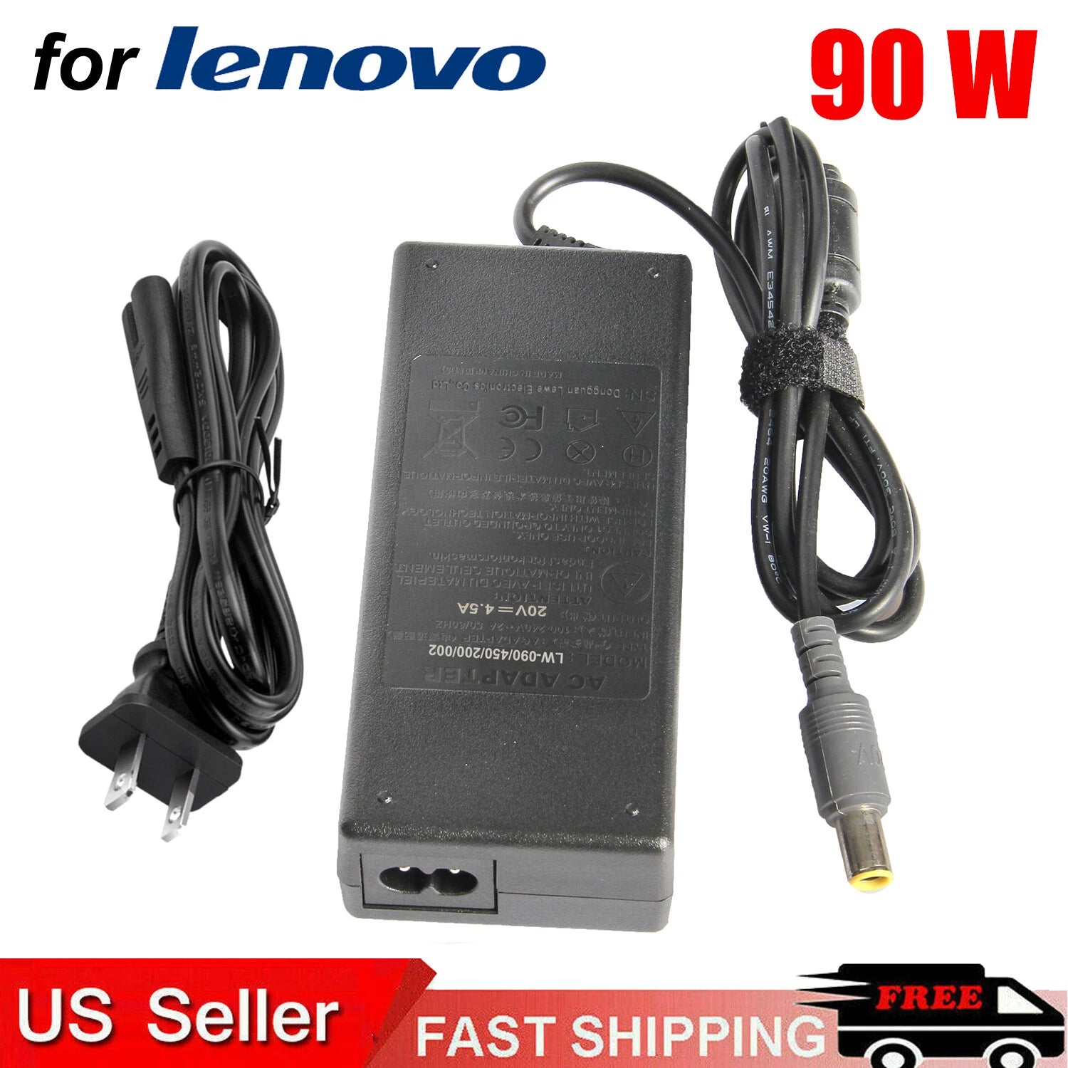 For IBM Lenovo Thinkpad T400s T410s T410i T430 T530 90W AC Power Adapter Charger
